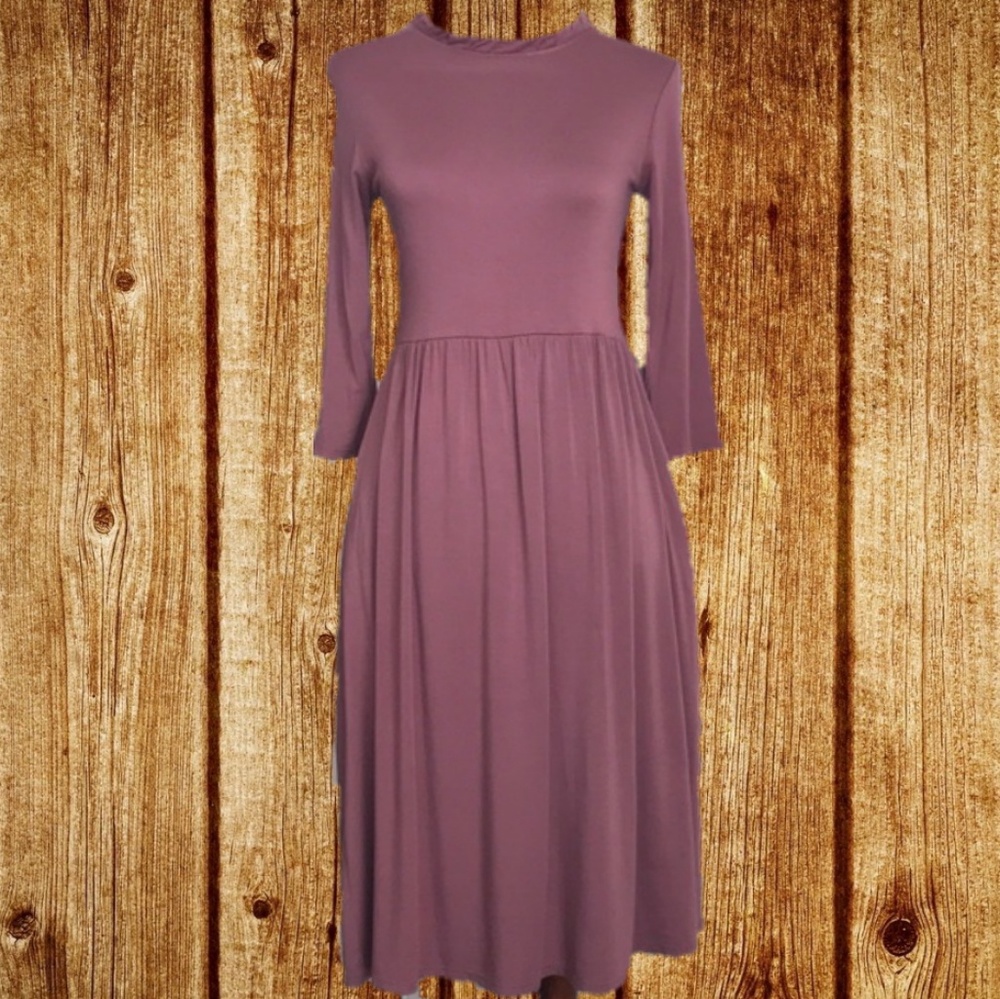 NWOT Tea n Rose Mauve Dress